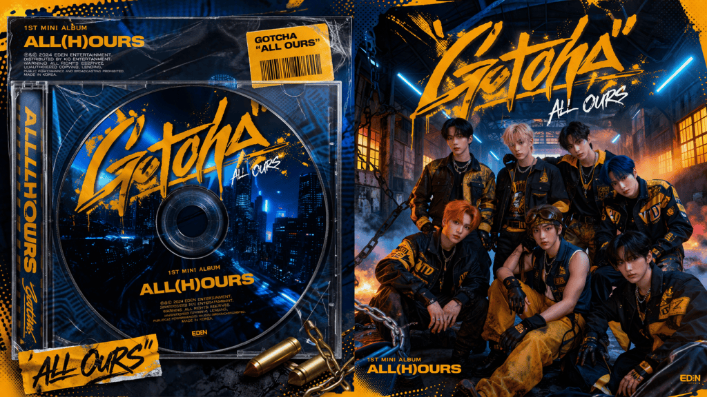 Album of ALL(H)OURS' GOTCHA "ALL OURS"