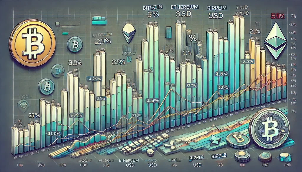  showing recent price drops in major cryptocurrencies.