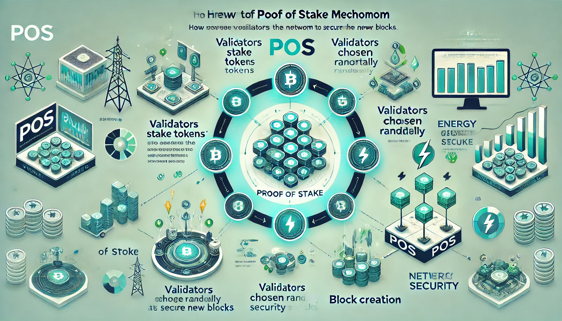 Diagram for understanding proof of stake