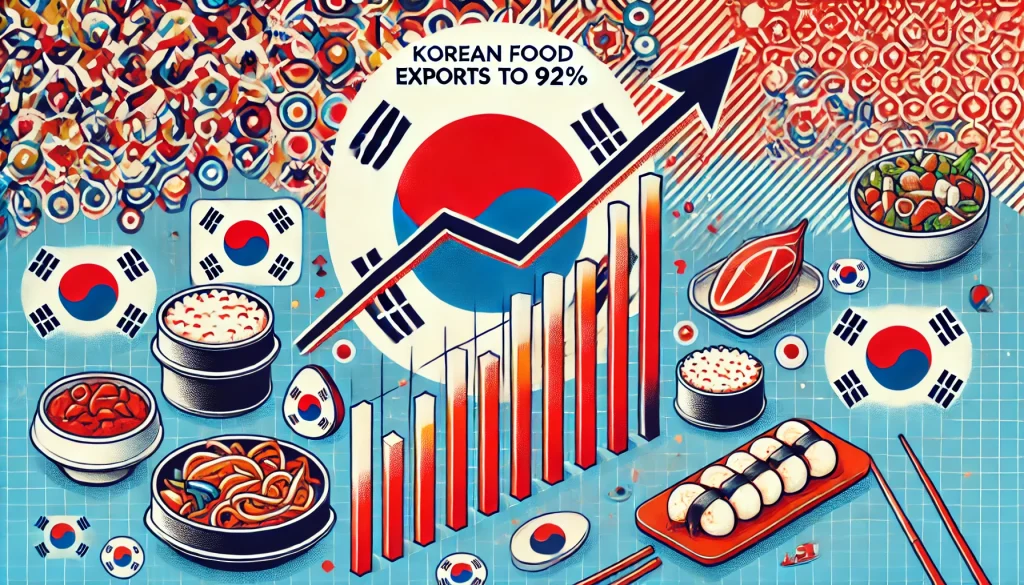 Popularity of Korean food culture