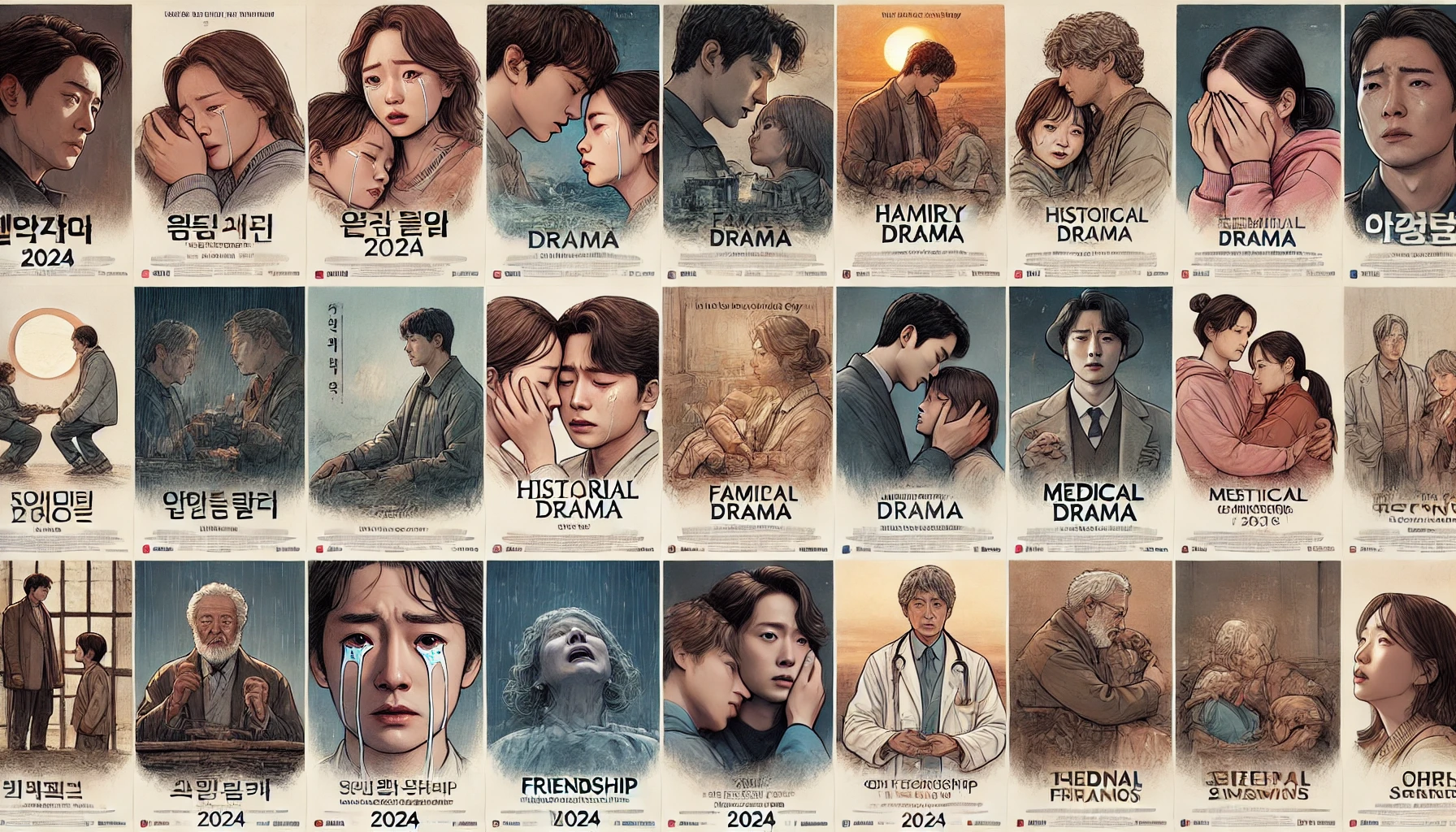 7 Korean Dramas Will Make You Cry in 2024