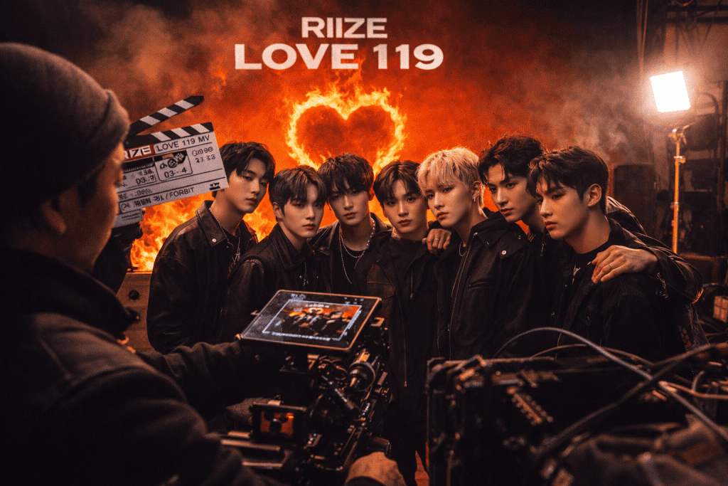 Behind The scenes of RIIZE's Love 199