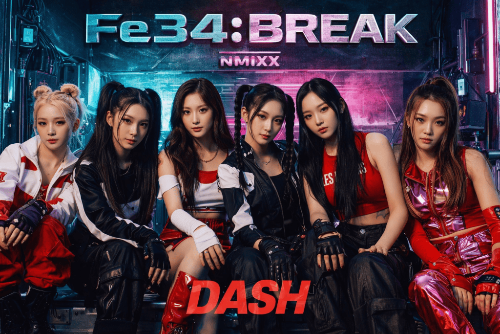 Album of NMIXX's Dash "Fe3O4: Break"