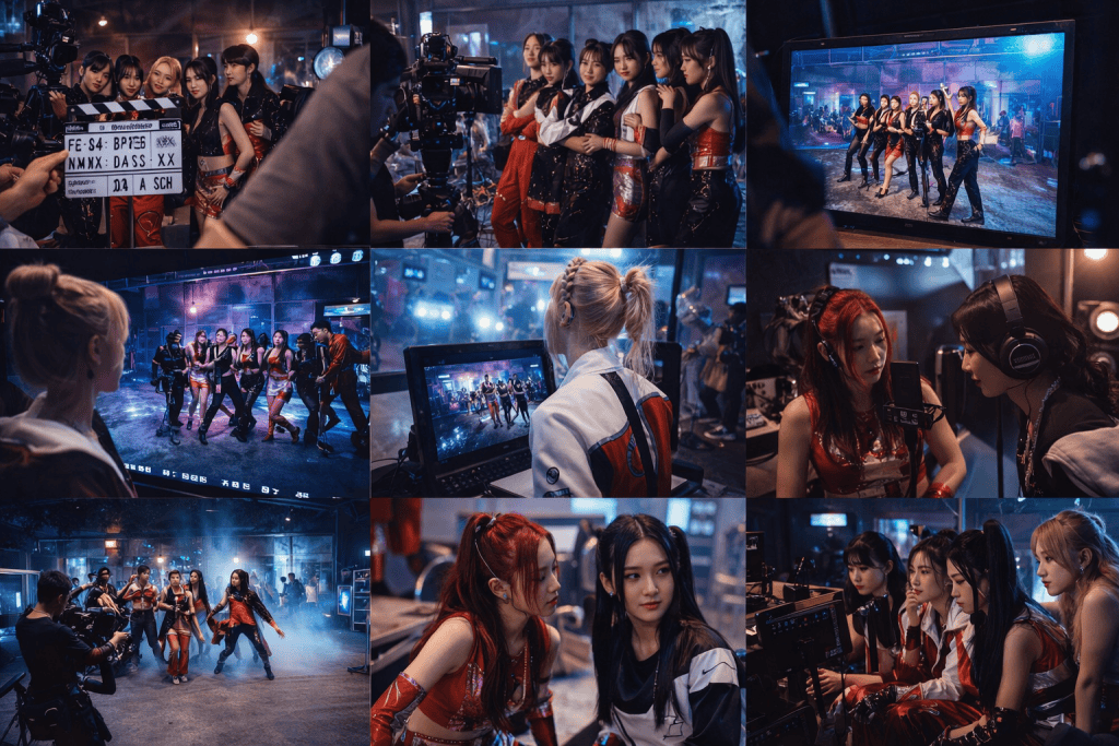 Behind the scenes of NMIXX's "DASH"