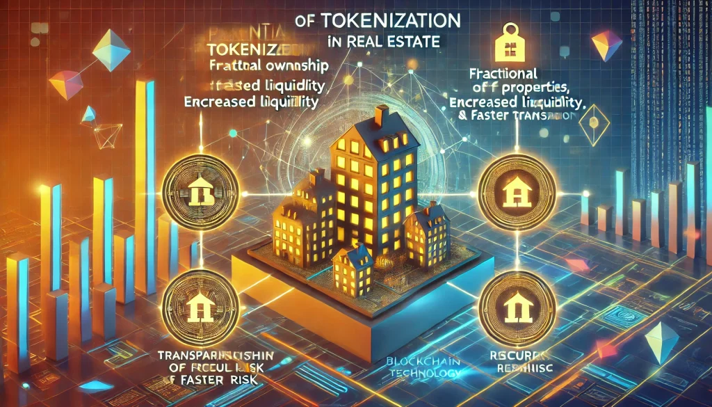 Real estate tokenization enables fractional ownership, boosts liquidity, ensures security, transparency.