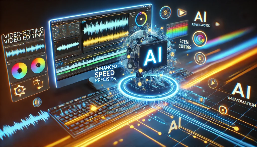 AI video editing boosts filmmaking speed, precision, and post-production automation.