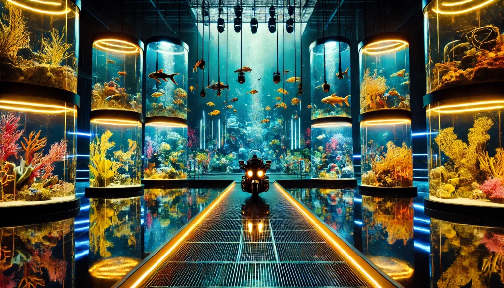 One of the Aquarium Scene filming location of LE SSERAFIM’s "Crazy"