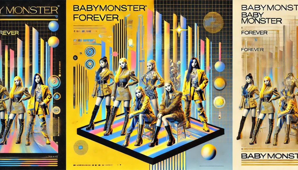 Digital Cover of the BabyMonster's Forever 