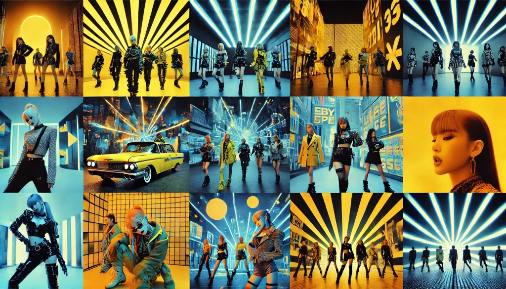 Collage Picture of previous Music video of BabyMonster