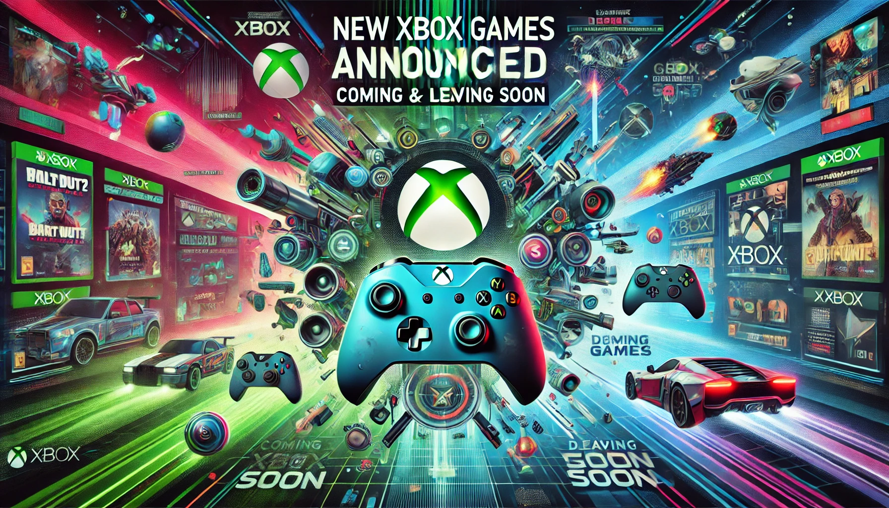 New Xbox Games Announced: Coming and Leaving Soon