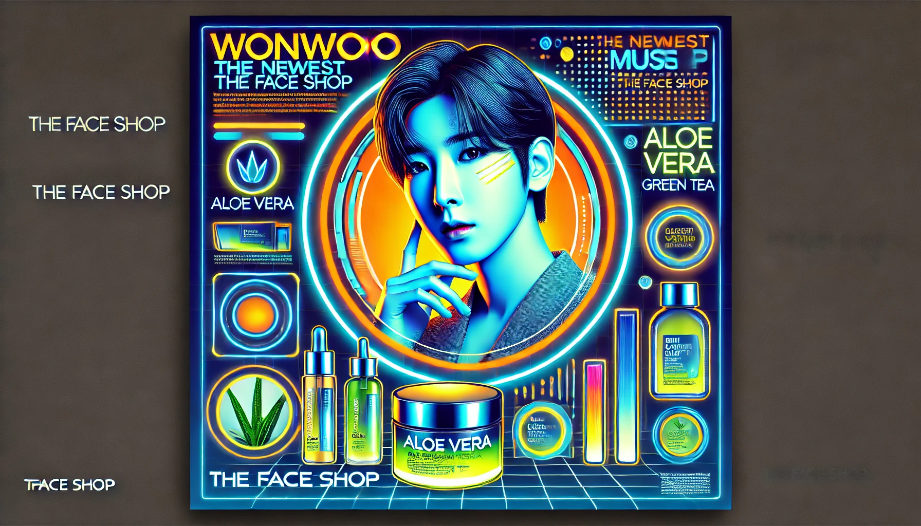 Wonwoo as the Newest Muse of The Face Shop