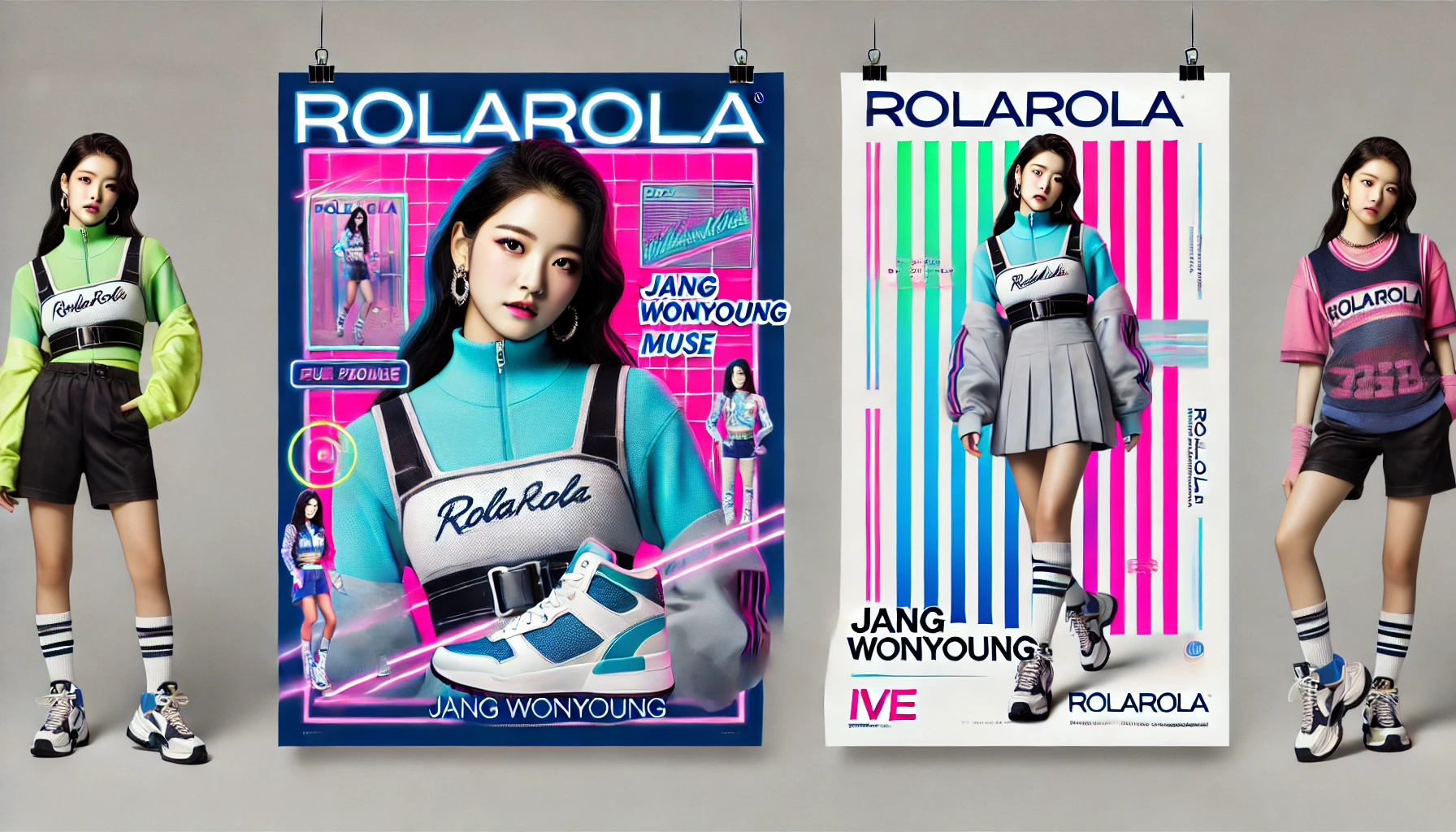 Ive's Jang Wonyoung as the Rolarola Muse