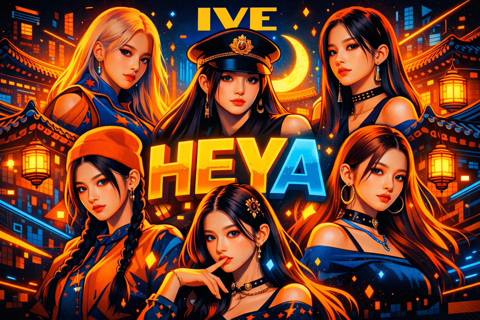 Album Cover of IVE Heya