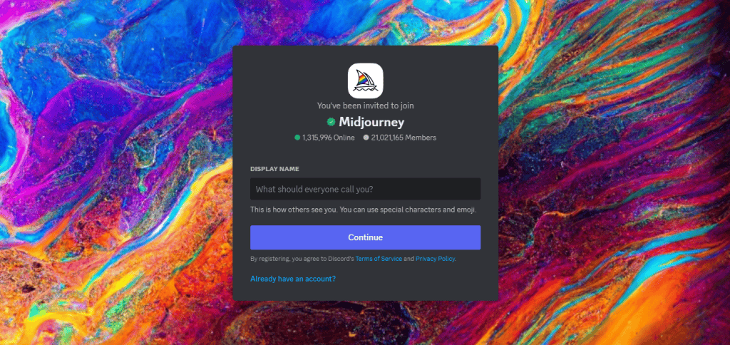 Sign up for Discord, join the Midjourney server, and start using prompts in newbie channels.