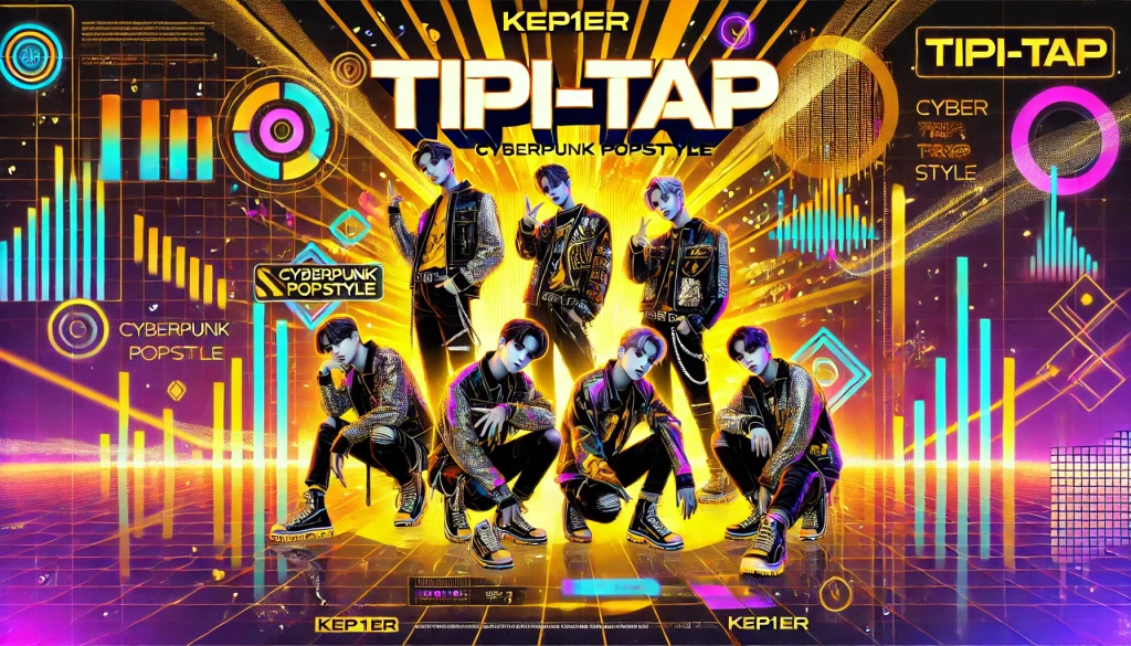 Kep1er의 TIPI-TAP 컨셉 포스터