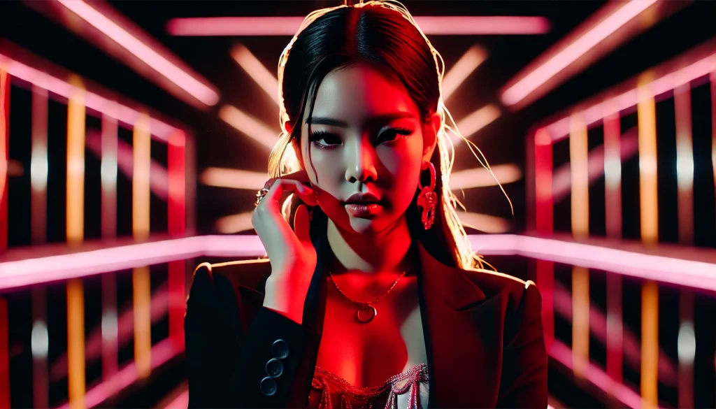 Jennie solo in 'Mantra' music video.