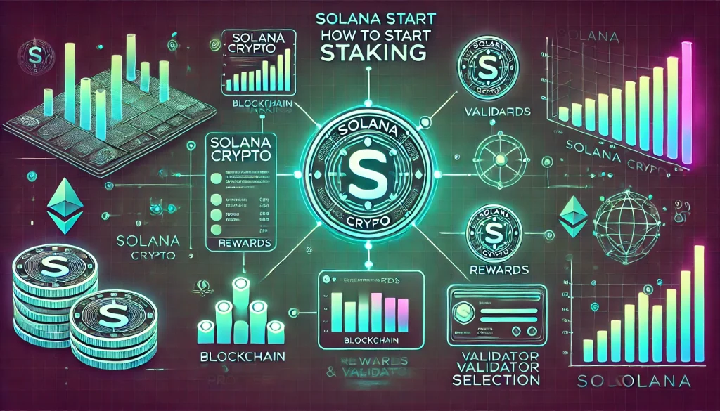 Explaining how staking Solana crypto generates passive income rewards