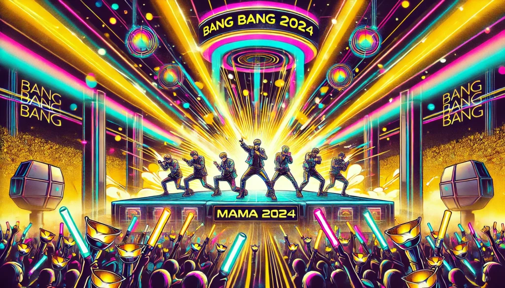 BIGBANG performing their iconic 'Bang Bang Bang' at MAMA 2024