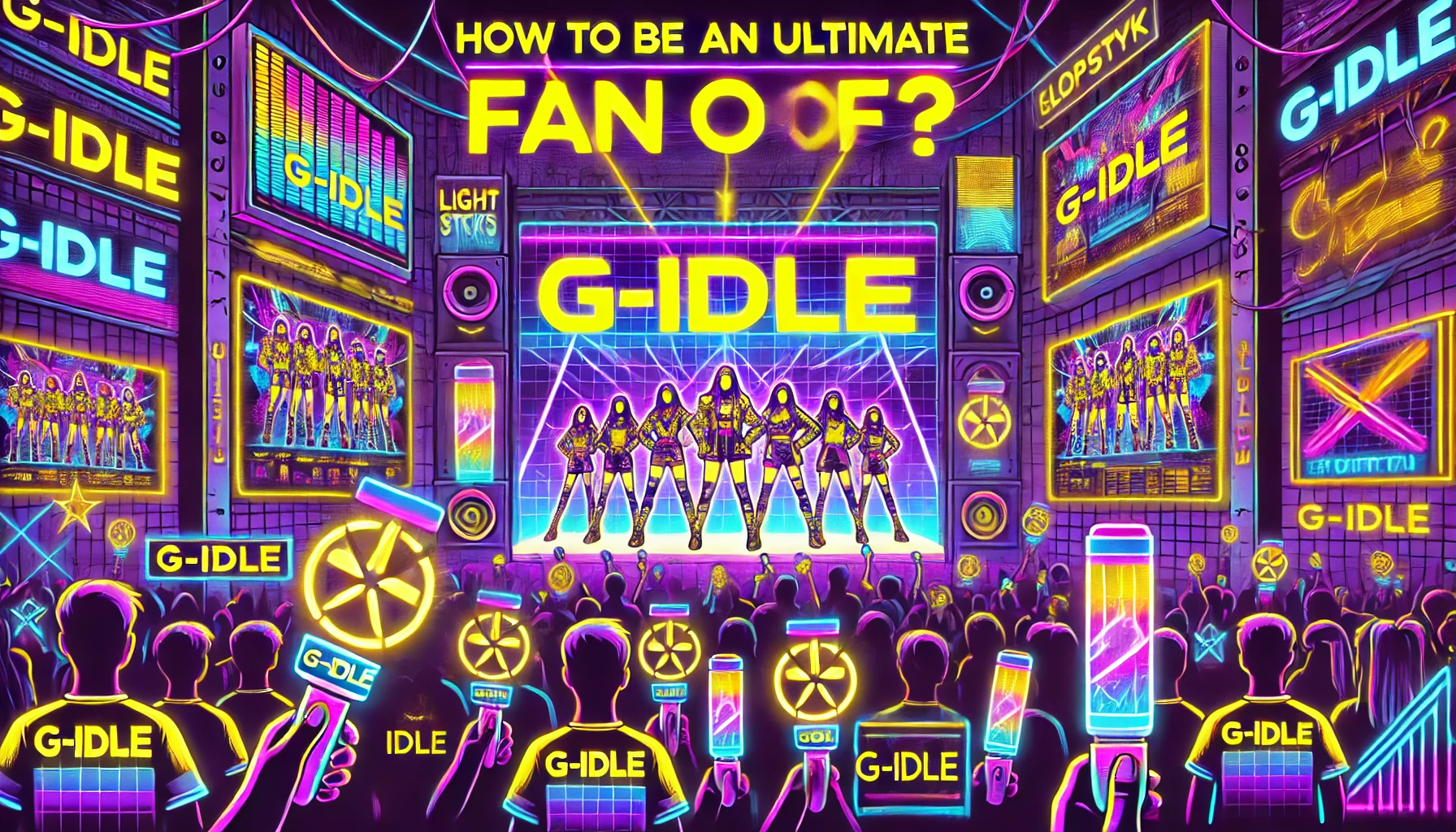 How to be an Ultimate Fan of G-idle?