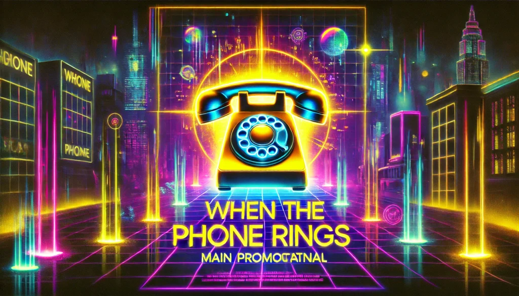 Main promotional poster of When The Phone Rings