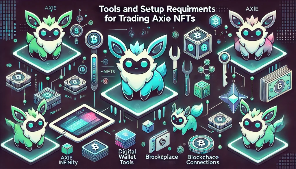 Tools and setup requirements for trading Axie NFTs