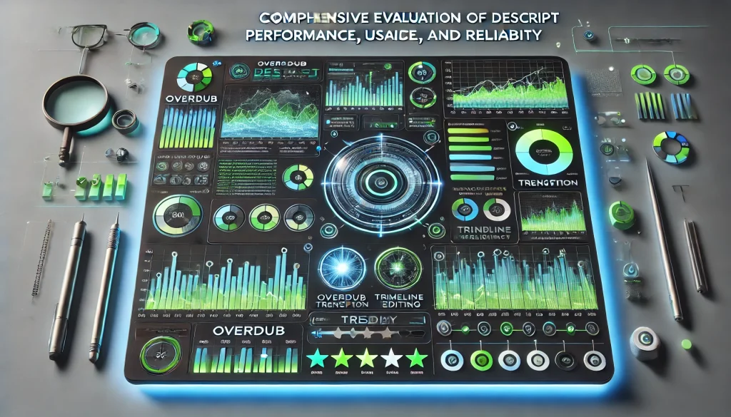 Comprehensive evaluation of Descript performance, usability, and reliability