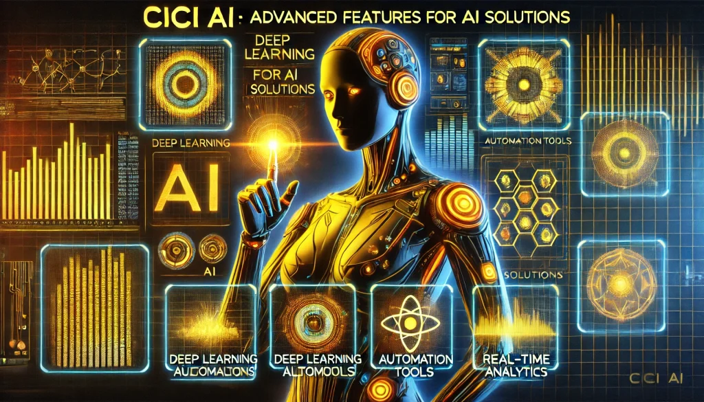 Advanced features of Cici AI for AI-driven solutions.