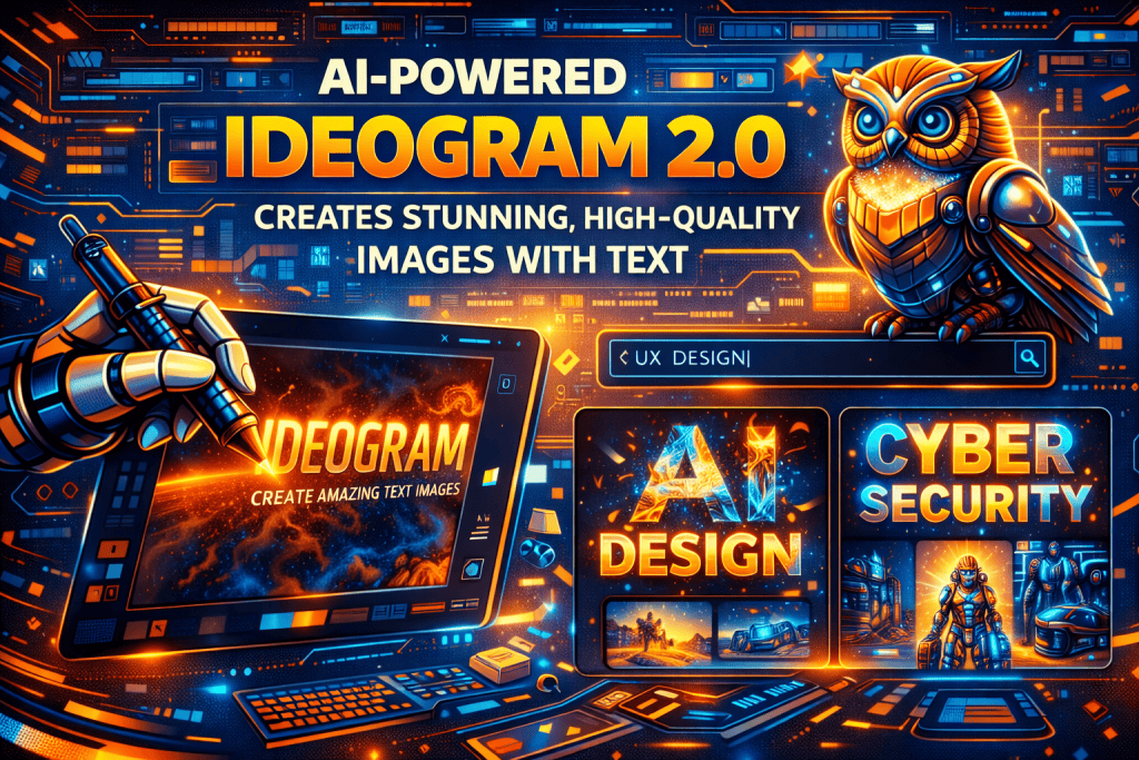 AI-powered Ideogram 2.0 creates stunning, high-quality images with text.