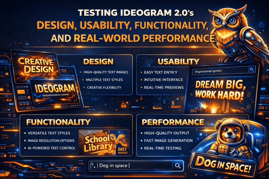 Testing Ideogram 2.0’s design, usability, functionality, and real-world performance.