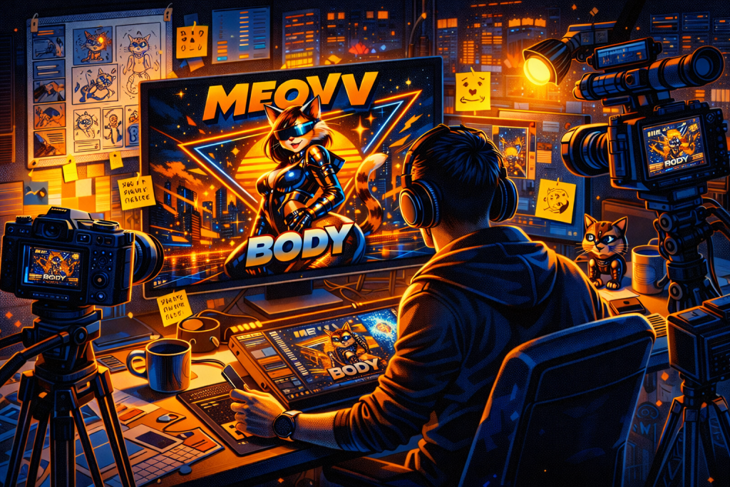 Behind The scenes of Meovv Body