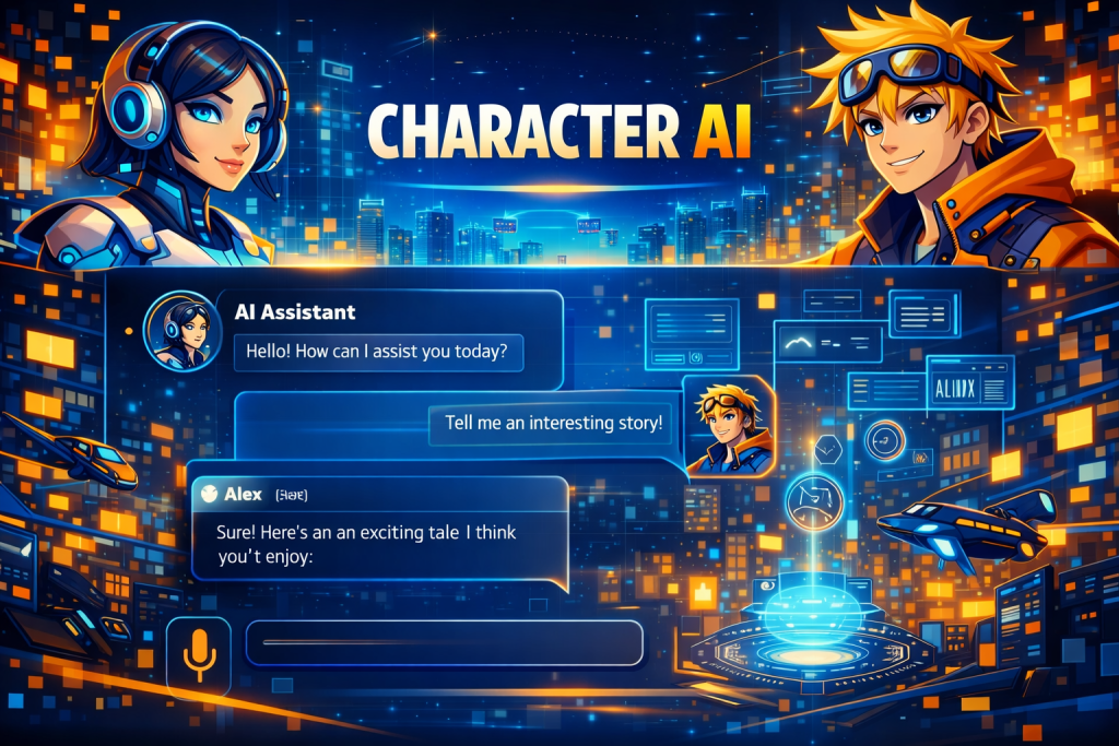 Character.ai User Interface