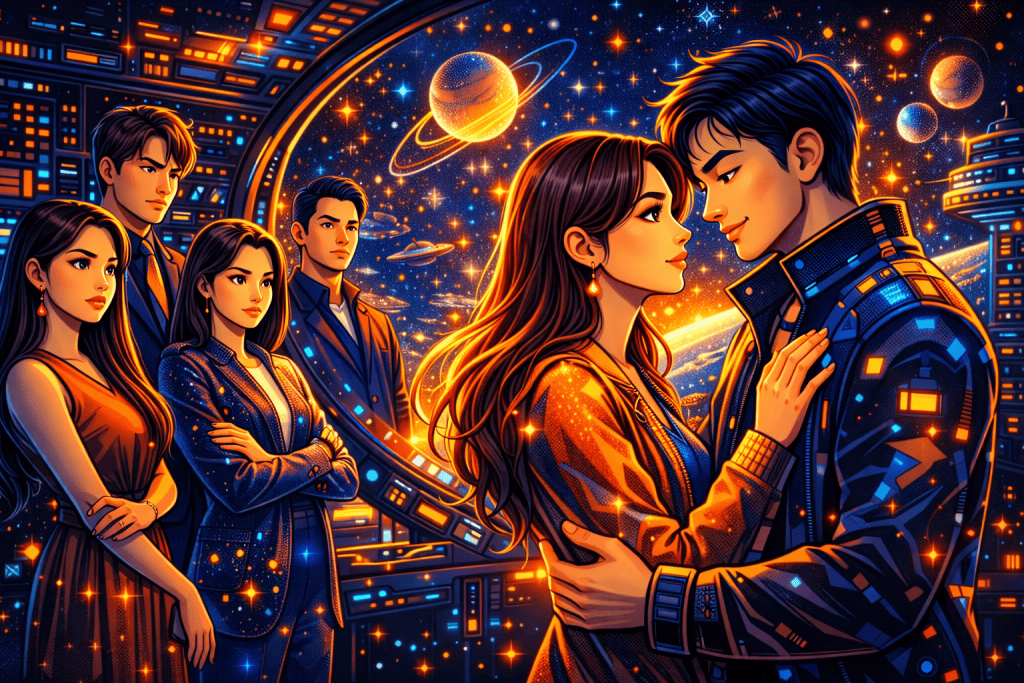 When the Stars Gossip Main Characters