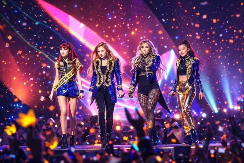 2NE1 Members in their og outfit