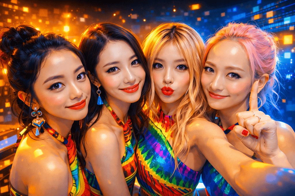 Wonder Girls Members Old Image aftert performance