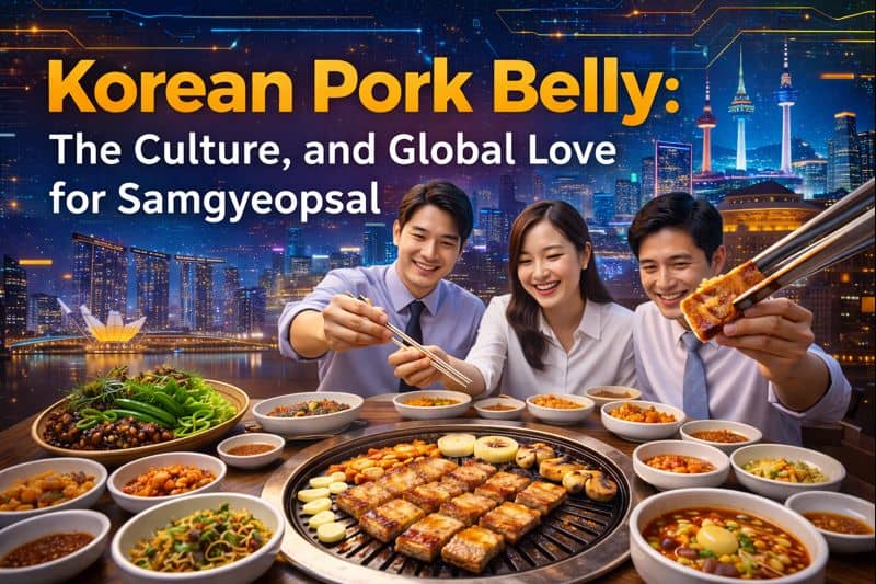 Korean Pork Belly: The Culture, and Global Love for Samgyeopsal