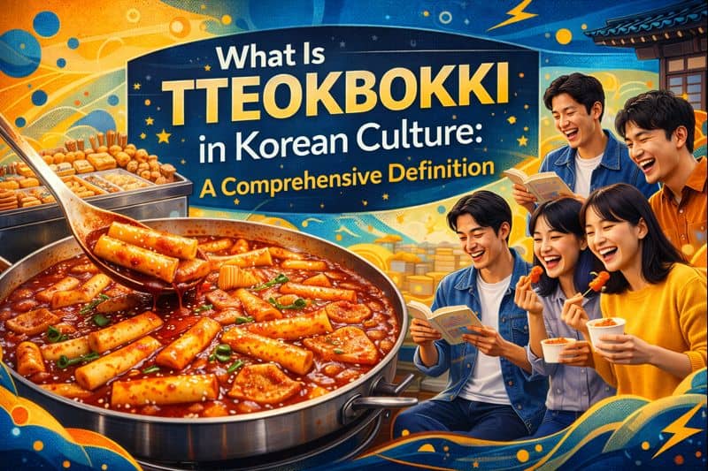 What Is Tteokbokki in Korean Culture: A Comprehensive Definition