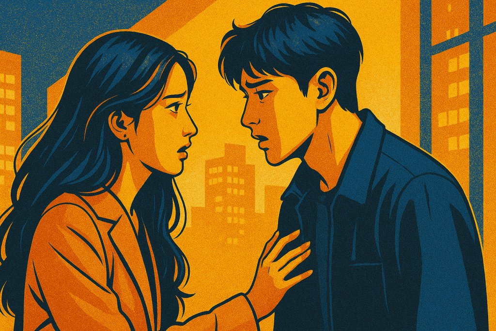 Moon Ga-young and Choi Hyun-wook share emotional confrontation.