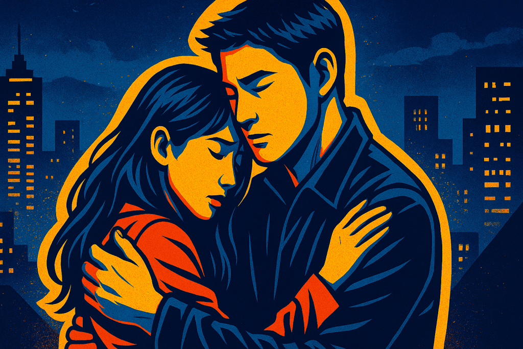 Cast reminding themselves the love for each other