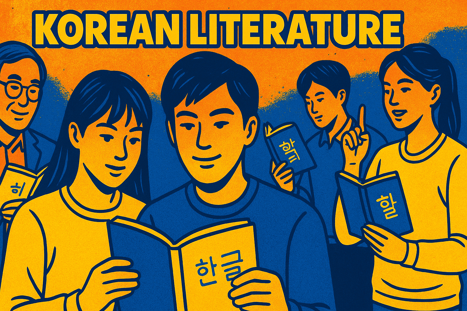 Highlighting the importance of Korean Literature in Korea.