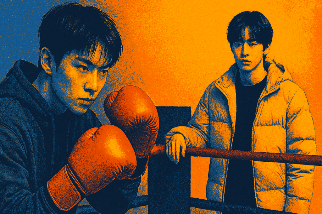 Cast on the boxing scene