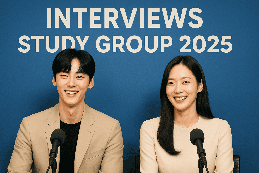 Interviews With Study Group Cast
