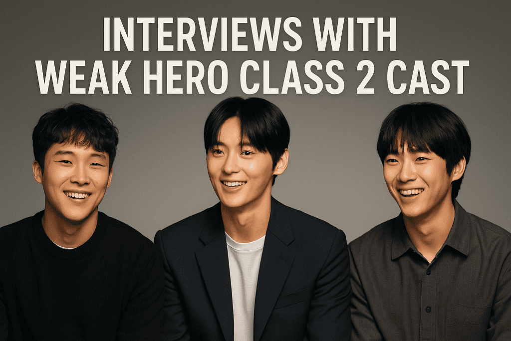 Interviews With Weak Hero Class 2 Cast