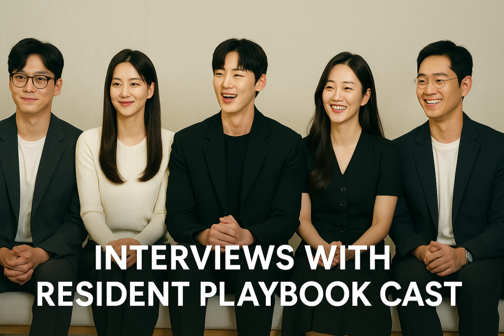 Interviews with Resident Playbook Cast