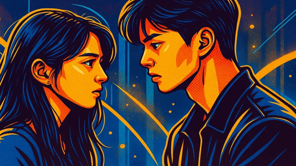 Main characters of nevertheless closeup