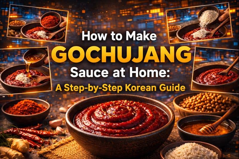 How to Make Gochujang Sauce at Home: A Step-by-Step Korean Guide