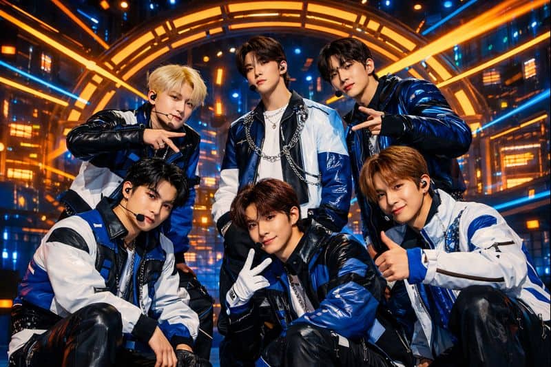 NCT Wish group photo during official debut stage