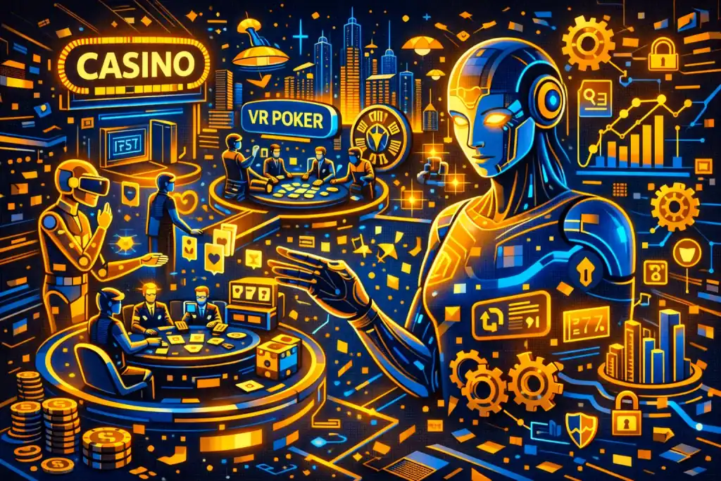 Artificial Intelligence supporting a casino site metaverse through smart automation and virtual assistance