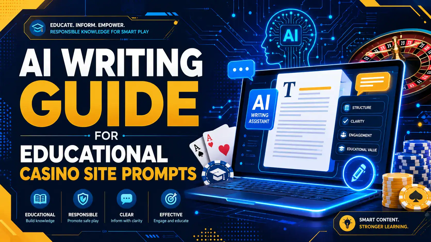 Casino Site prompt AI writing guide for educational casino site prompts