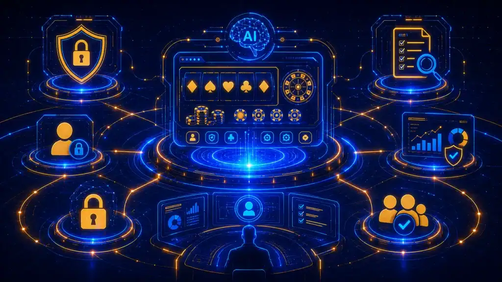 Educational image about responsible Casino Site Virtual design