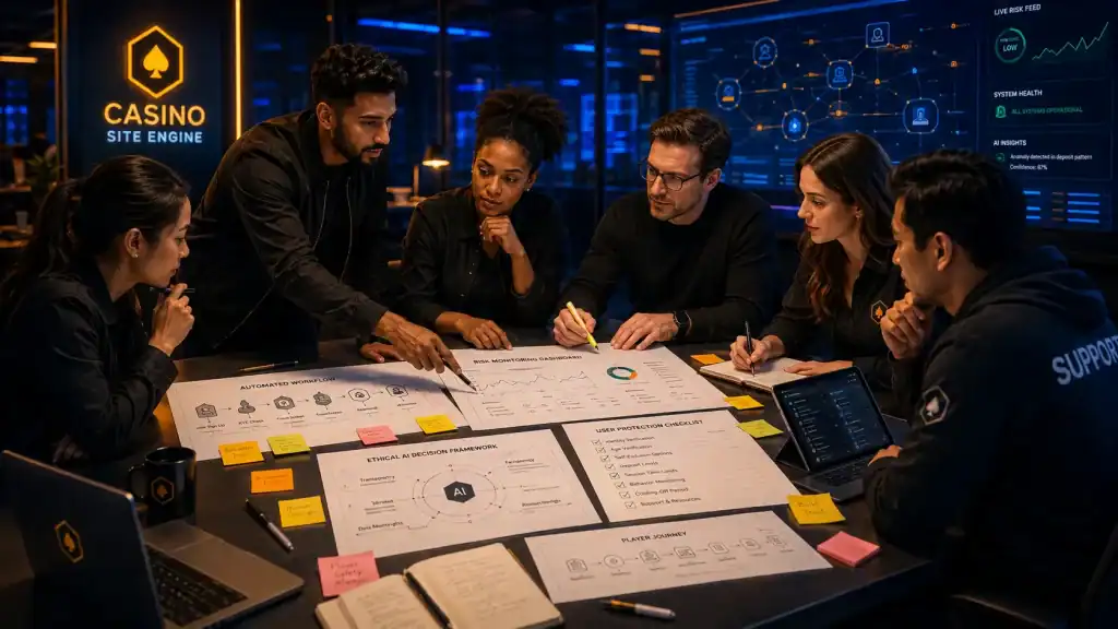 Casino Site Engine planning session